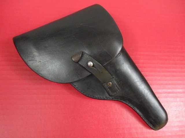 WWII Swiss Leather Flap Holster - Model 1929 Swiss Revolver - Original - RARE #2