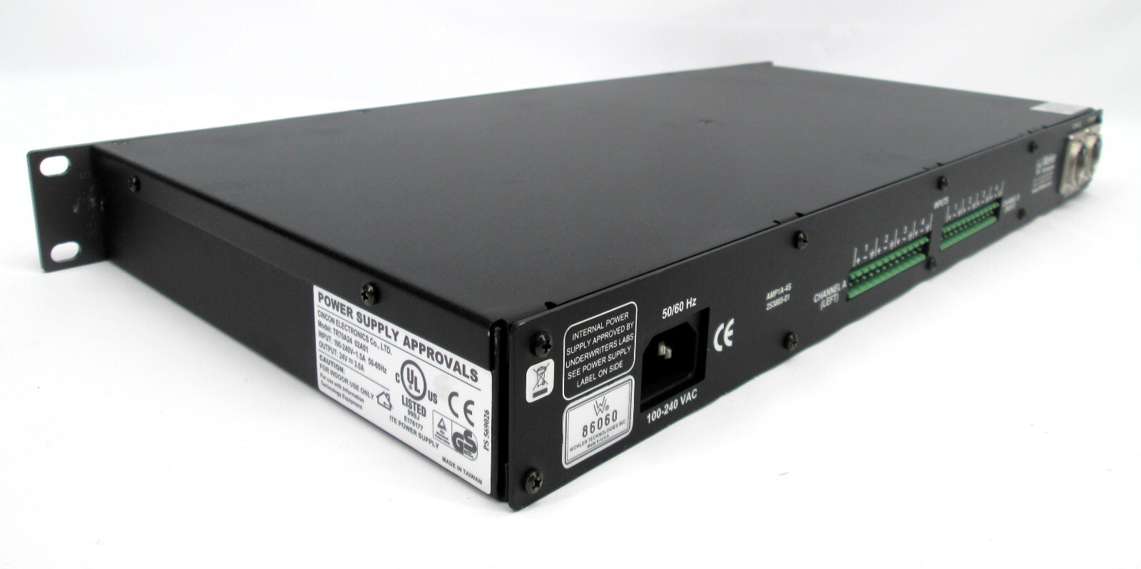 Wohler Technologies AMP1A-4S Analog Audio Monitor Panel