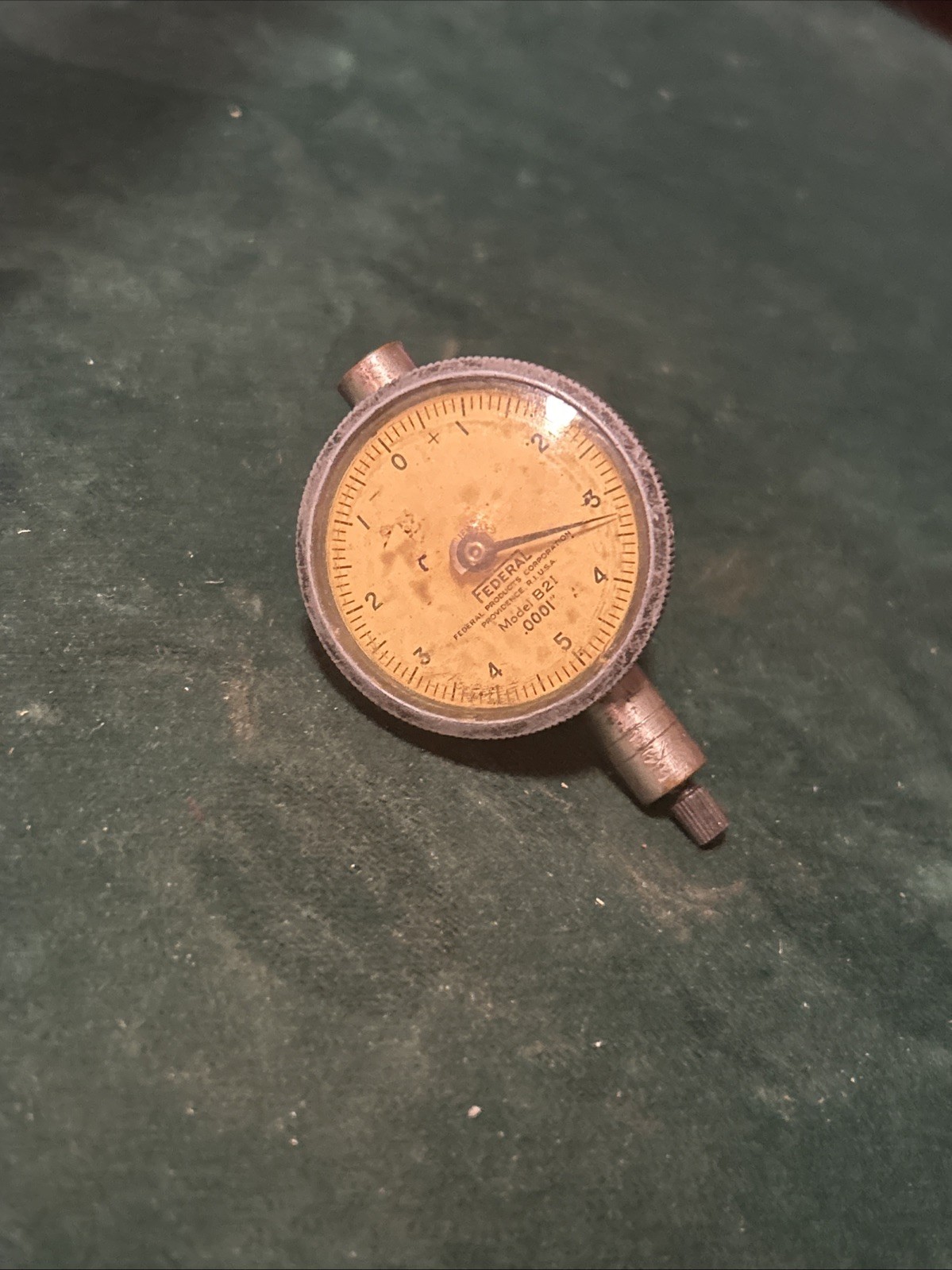 Vintage Federal Model B21 Dial Indicator .0001” (P60)
