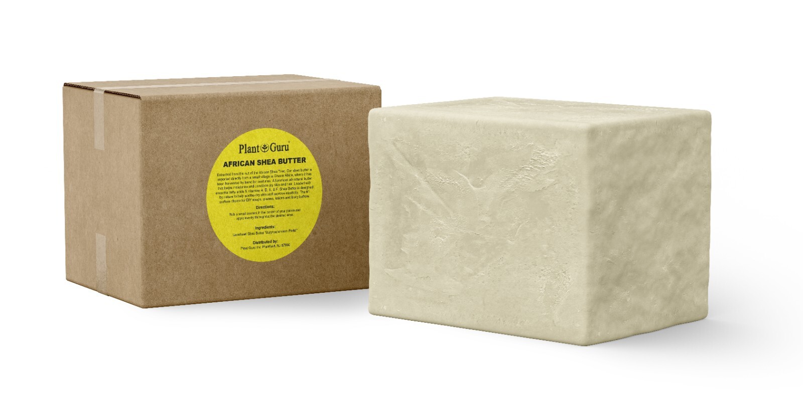 Raw African Shea Butter 32 oz. / 2 lbs. 100% Pure Organic Natural Unrefined Bulk