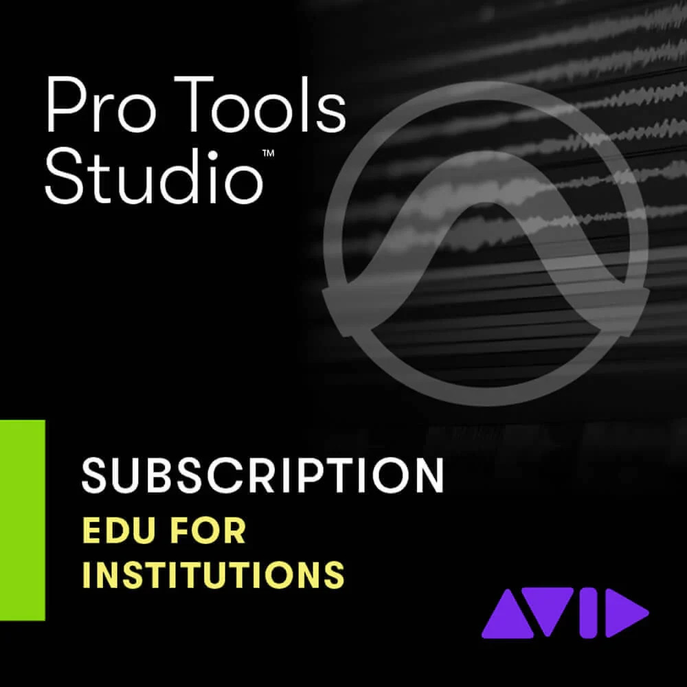 Avid Pro Tools Studio Subscription License 1-year EDU Academic (Activation Card)