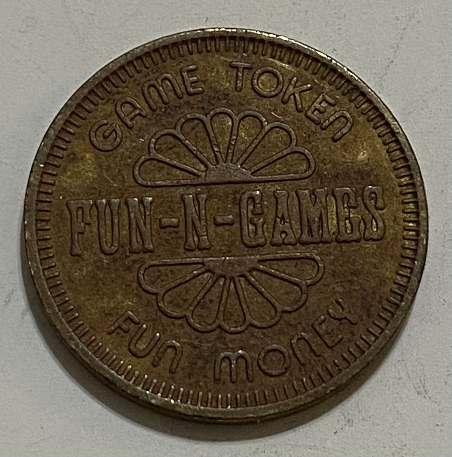 FUN-N-GAME FUN MONEY GAME TOKEN