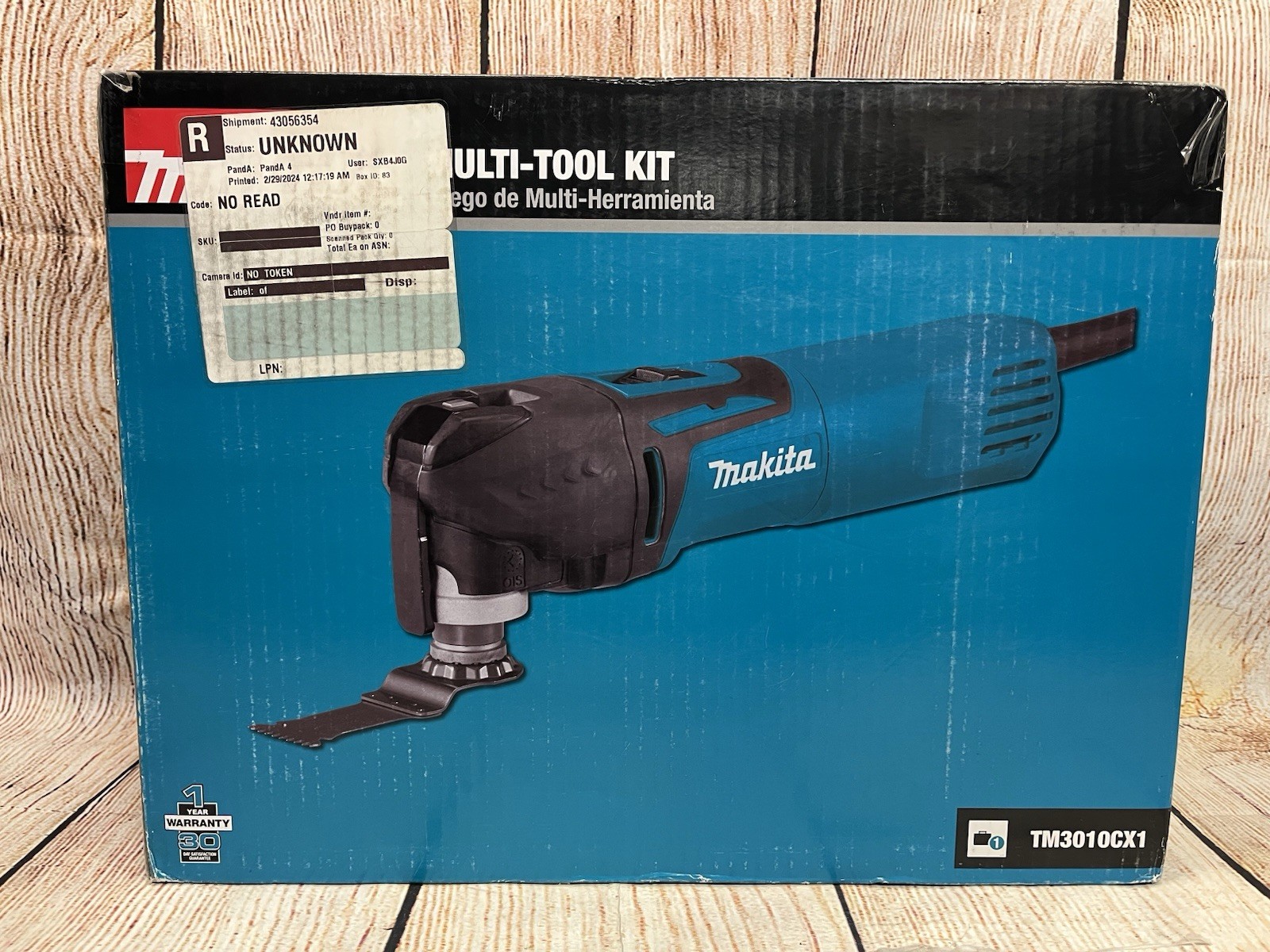 NEW Makita TM3010CX1 Multi-Tool Kit. Corded. 3.0 Amp Motor