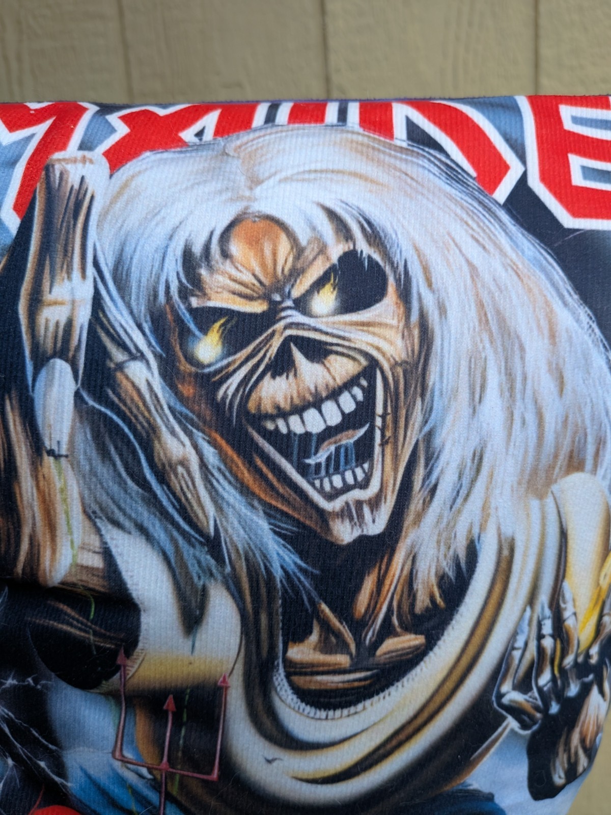 Iron Maiden Killers Number Of The Beast Pillow 18" x 18" Album Cover Series