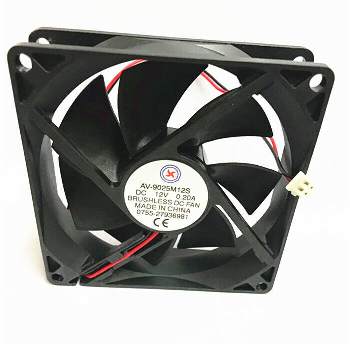 Brushless AV-9025M12S 9cm 9025 12V 0.20A 90*90*25 Power supply refrigerator fan