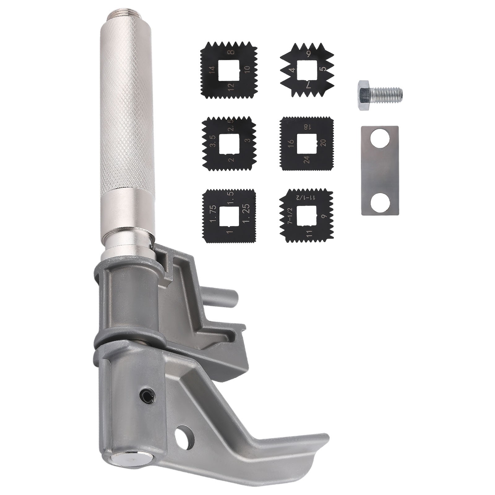 7402 Universal Outside Thread Chaser from 1-1/4” to 5” O.D. threads Kit