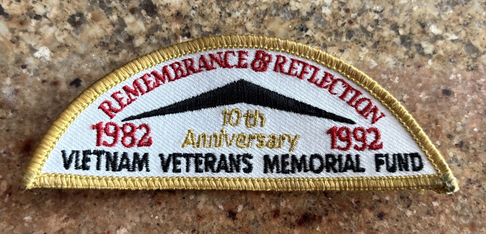 VIETNAM VETERANS MEMORIAL FUND REMEMBRANCE & REFLECTION 10TH ANNIVERSARY Patch