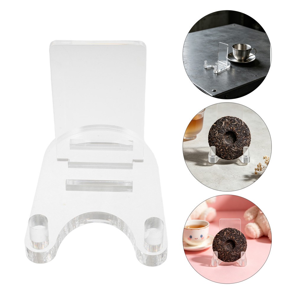 Plate Stands For Display - 5 Inches Acrylic Easel Plate Holder Display Stands -