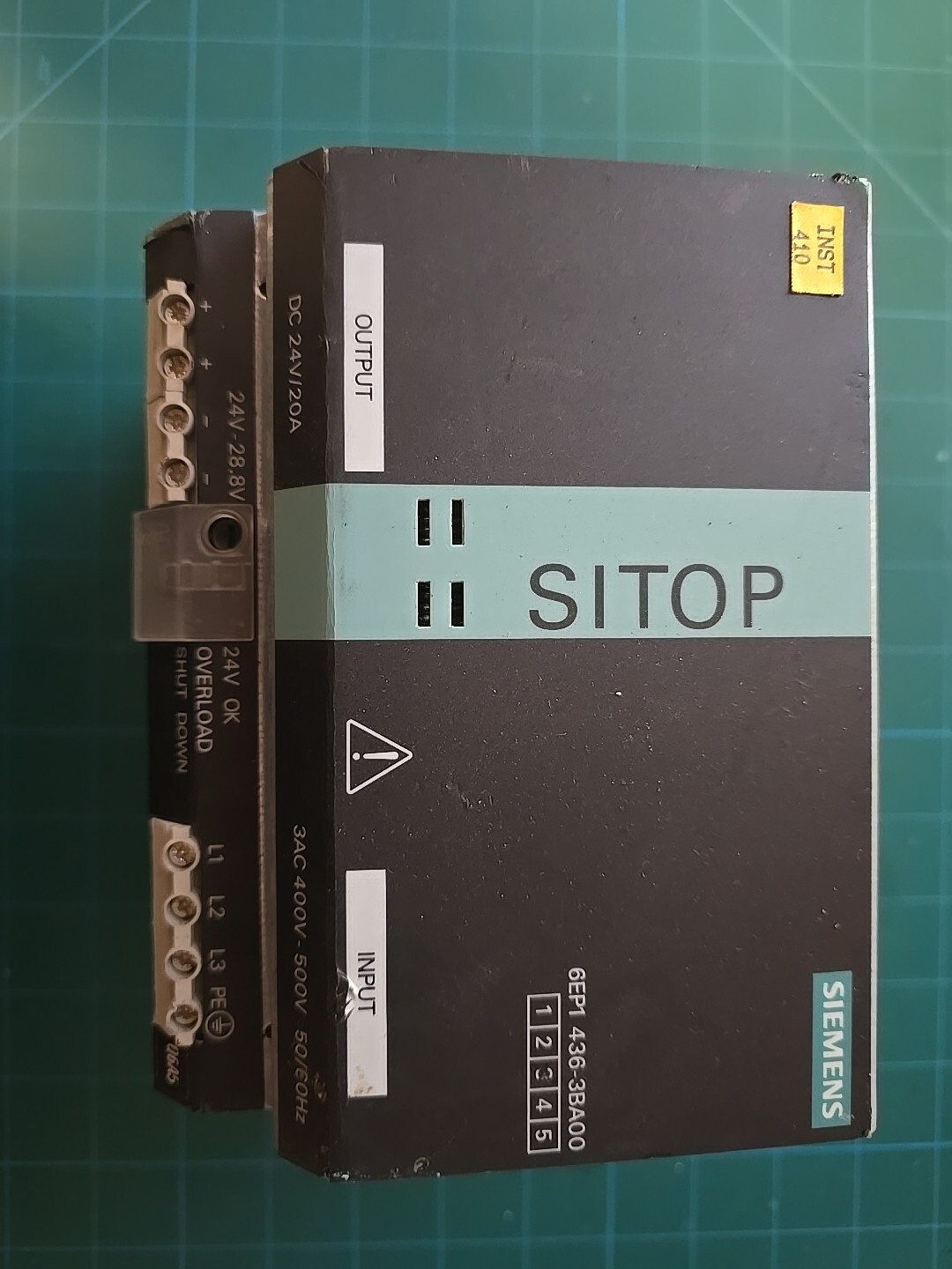 SIEMENS 6EP1 436-3BA00 Power Supply