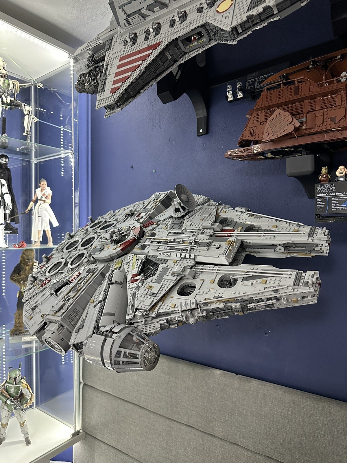 Wall Mount Display for Lego Star Wars UCS Millennium Falcon