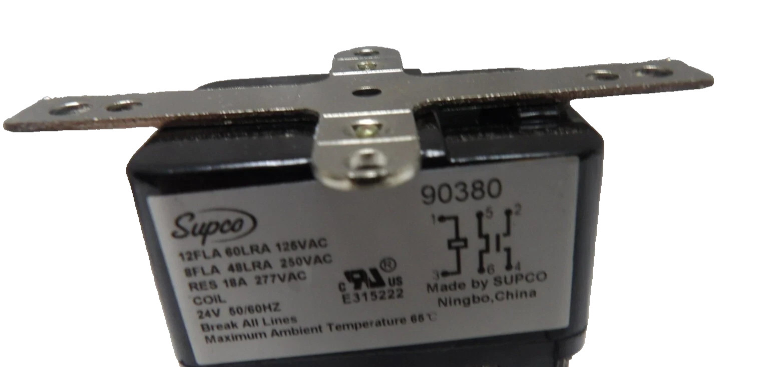 Supco General Purpose Fan Relay 90380