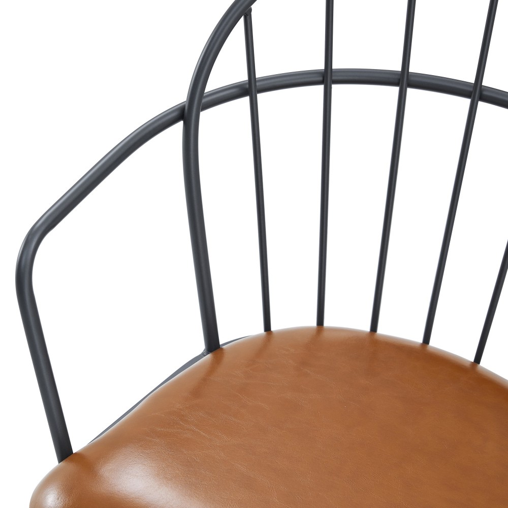 Indoor Dining Chair W Metal Legs