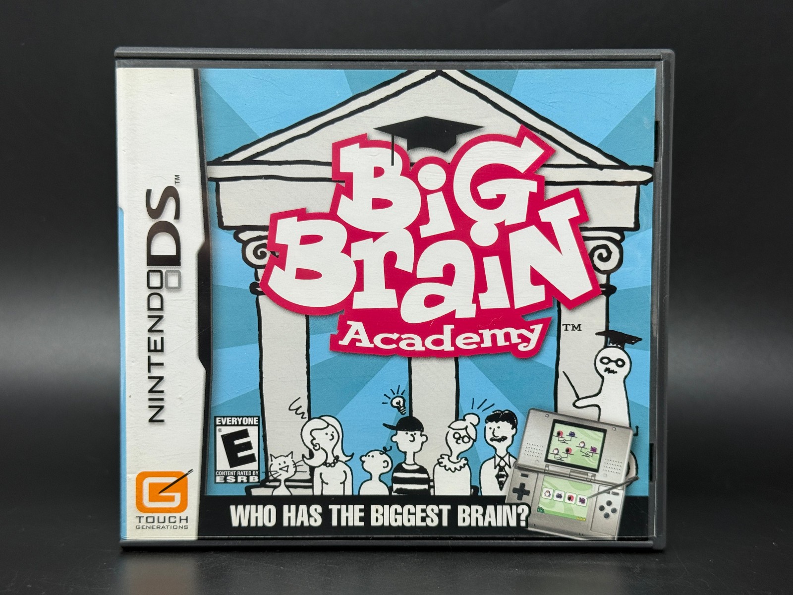 Big Brain Academy (Nintendo DS) *CASE & INSERTS ONLY - NO GAME OR MANUAL*