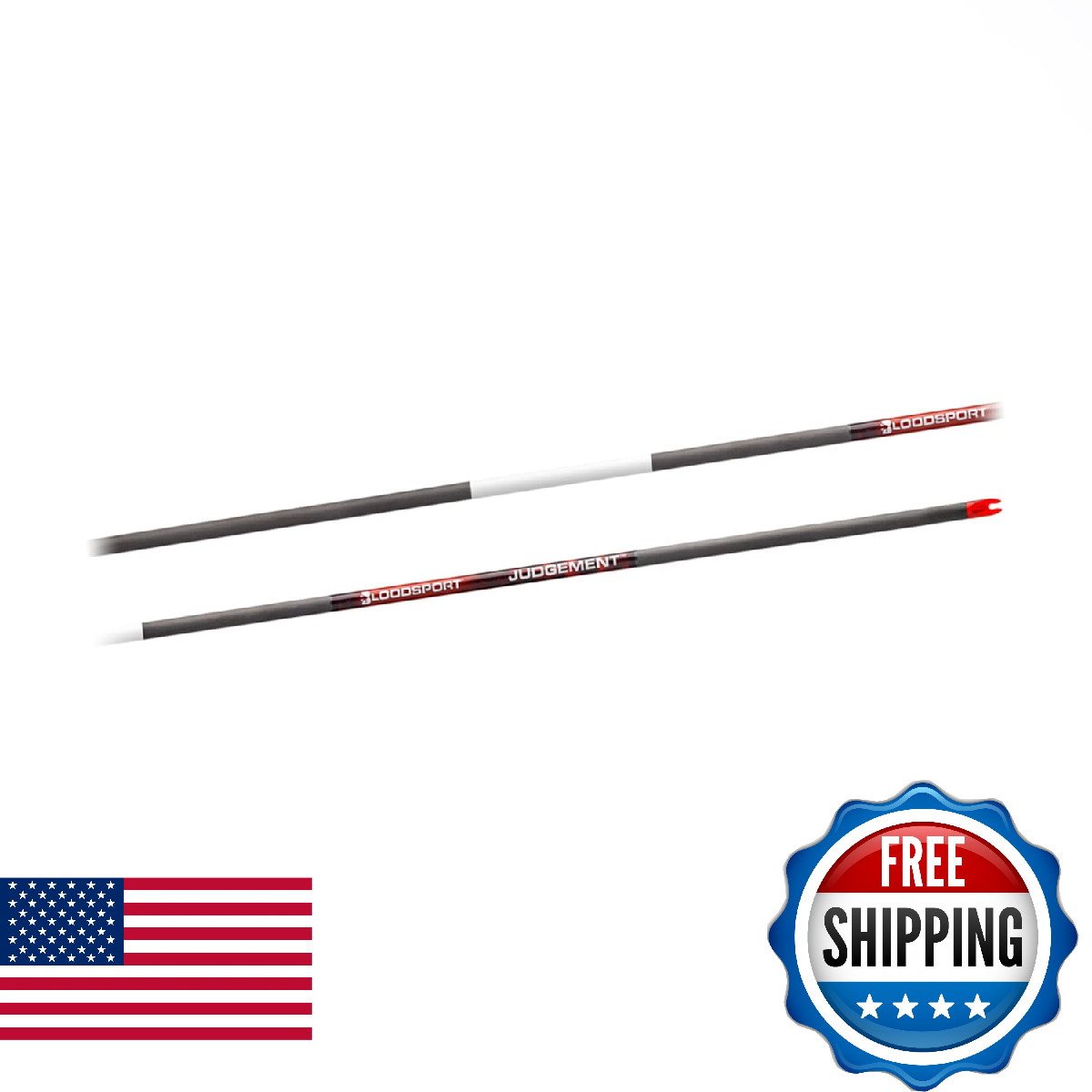 Bloodsport Judgement Bare Shaft Lightweight Precise Durable Carbon Hunting