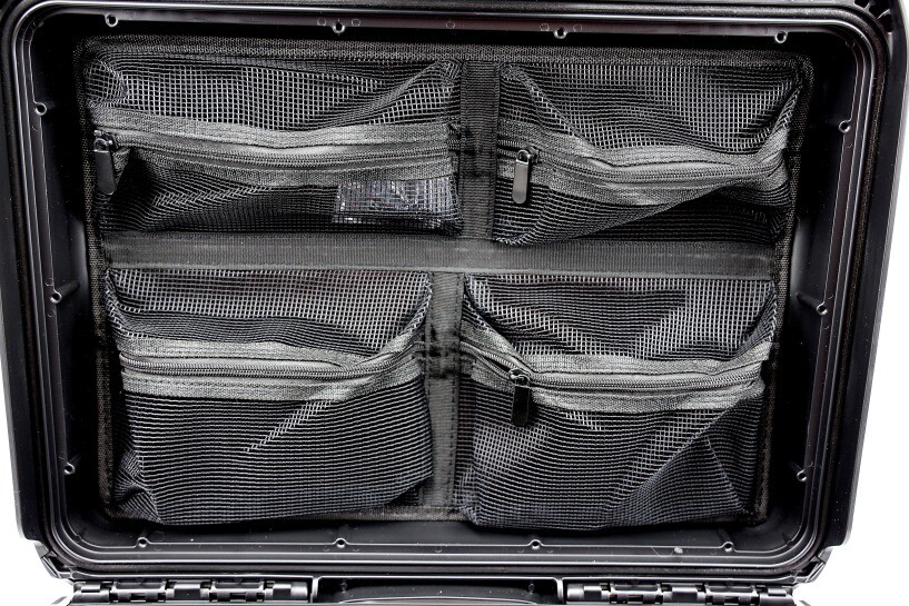 New for 2026 4 zippered mesh pouch Lid Organizer fits your Nanuk 925 case