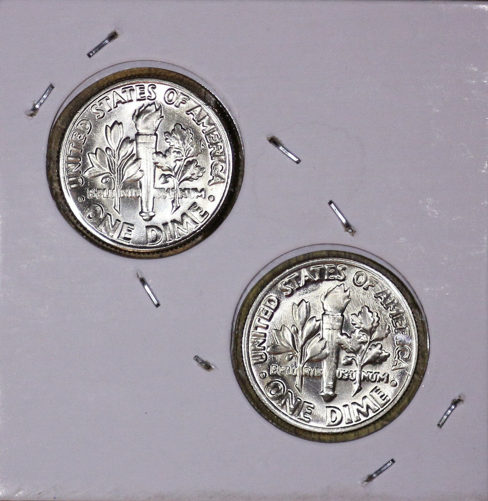 1983 P&D Roosevelt Dimes Ch BU US (2 Coins)