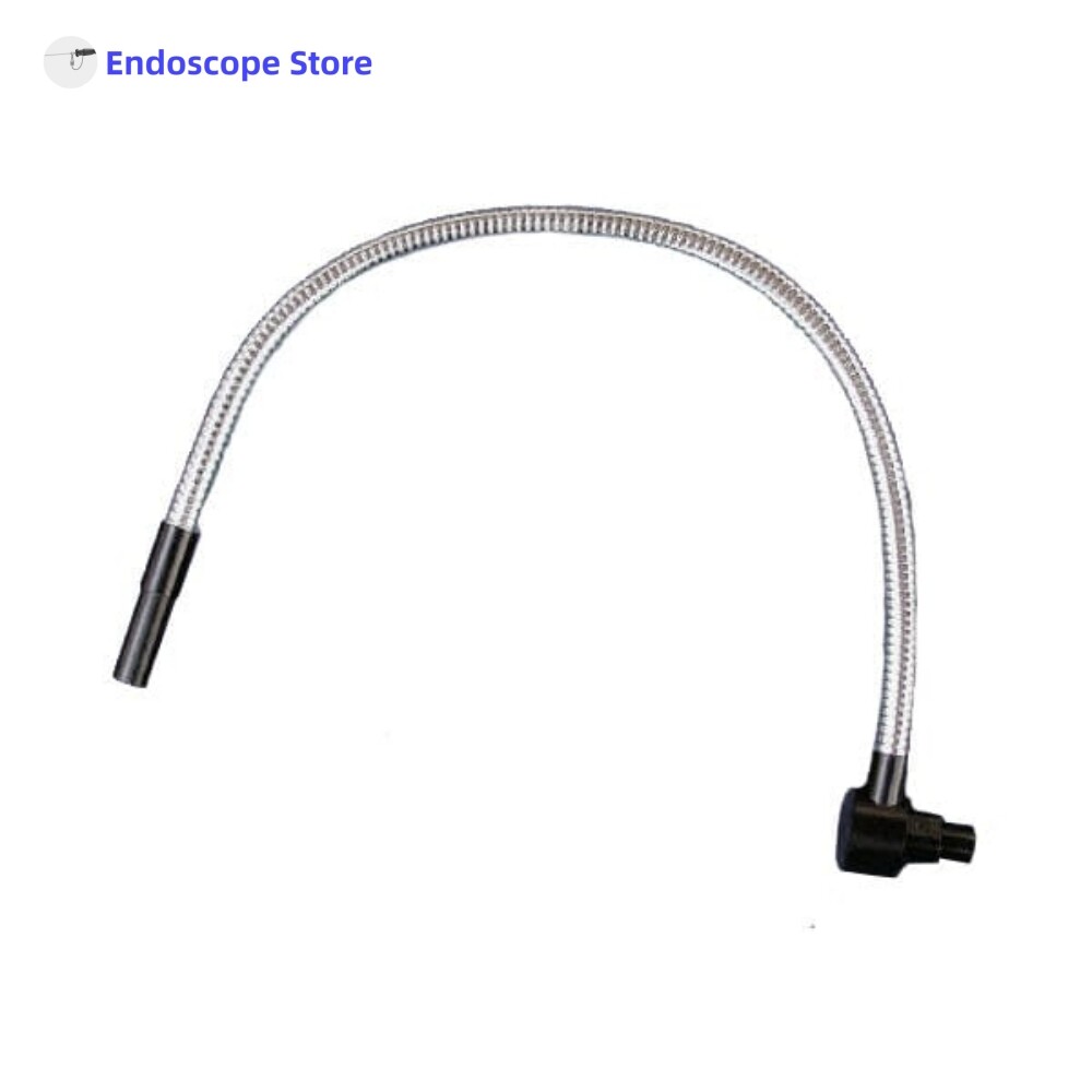Single Dual Gooseneck Fiber Optic Attachment For Microscope Illuminators Φ8mm