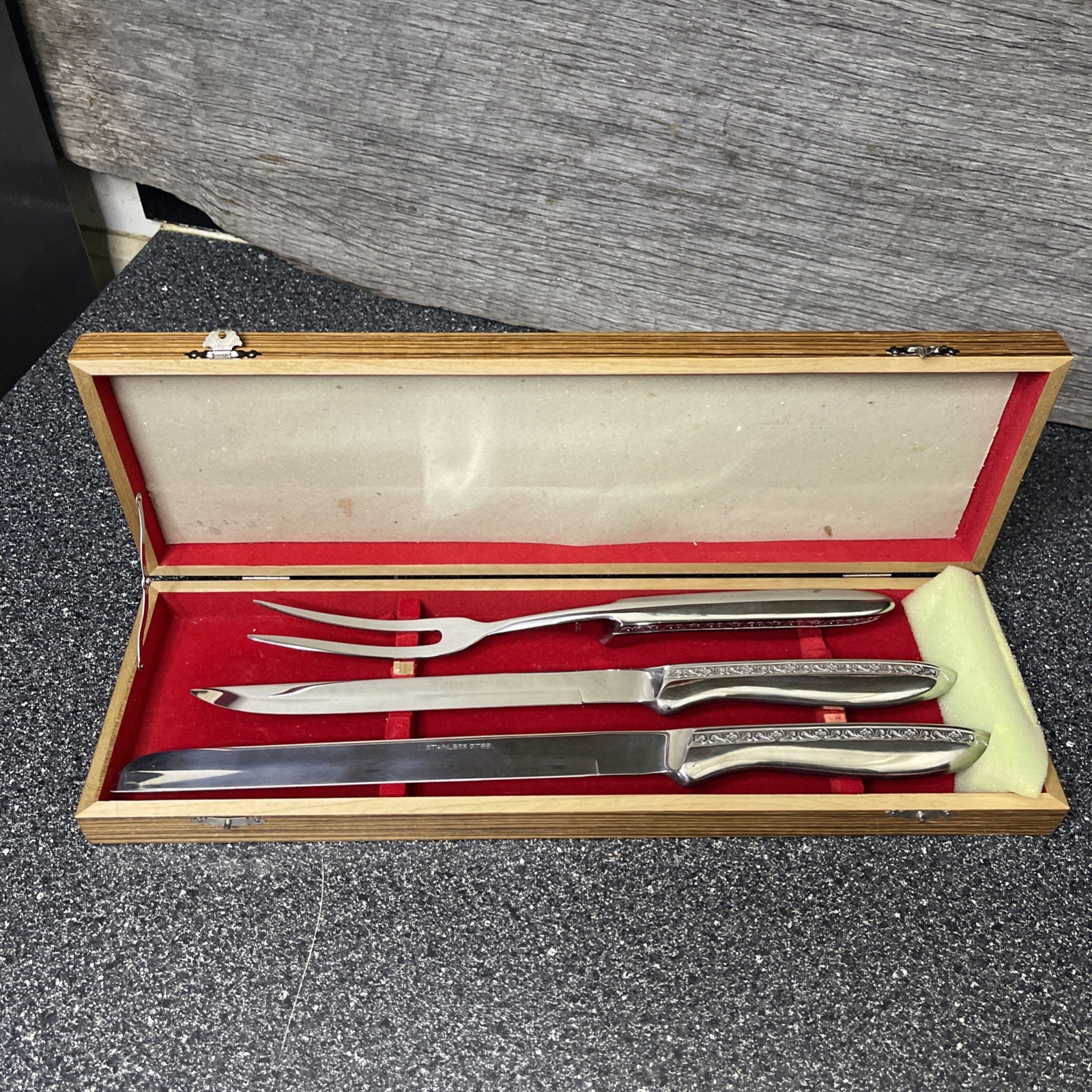 Carving Set And Craft Box