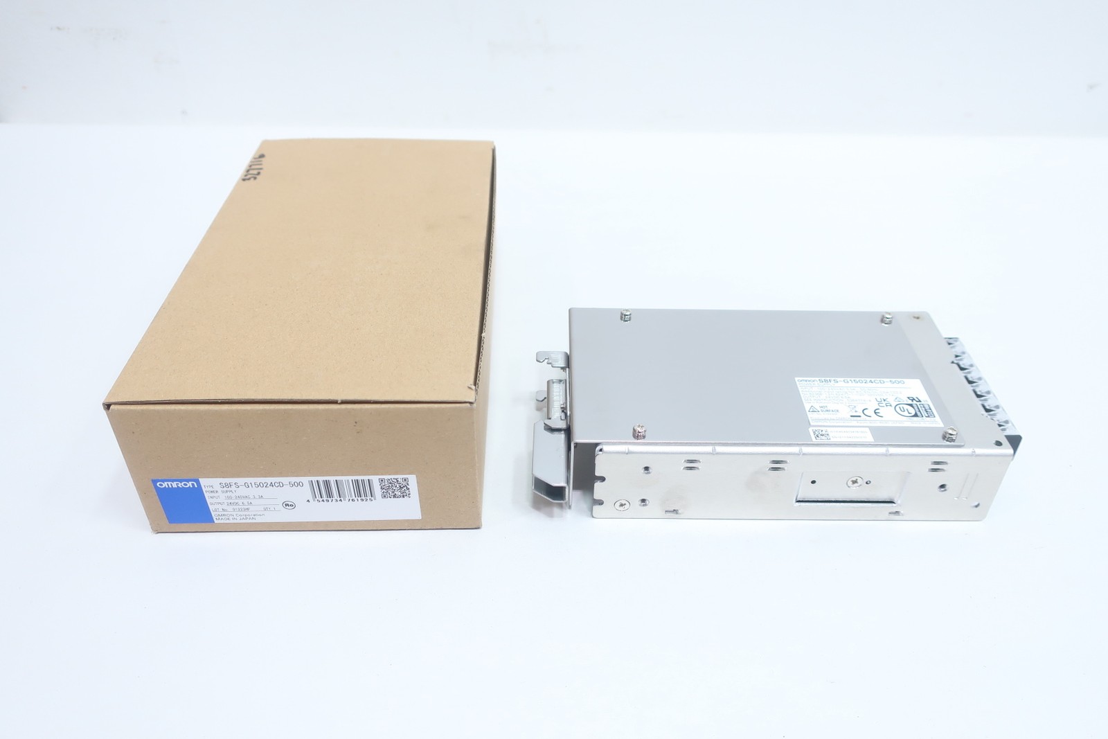Omron S8FS-G15024CD-500 Ac To Dc Power Supply 6.5a Amp 24v-dc 100-240v-ac