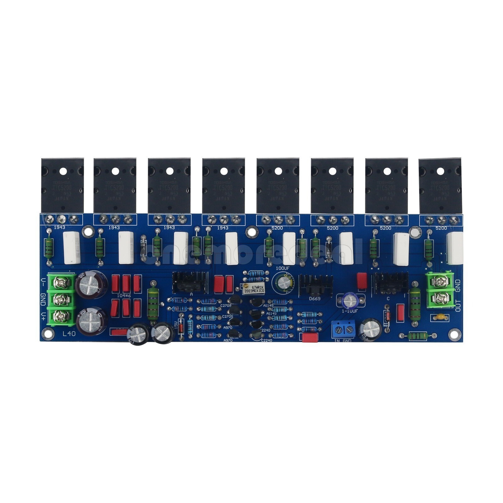 L40 200W Hifi Amplifier Board Power Amp Board Class A Class AB for Stage Home
