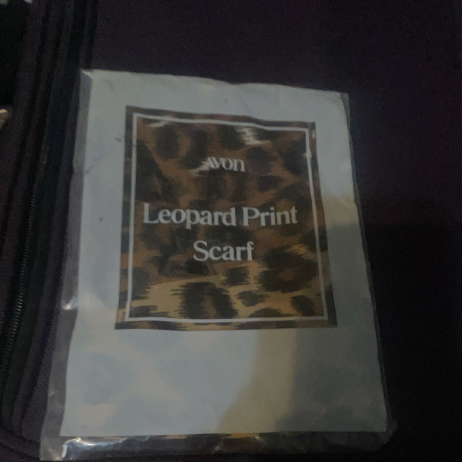 Avon Leopard Print Scarf Brown Black Beige Women’s Fashion Scarf