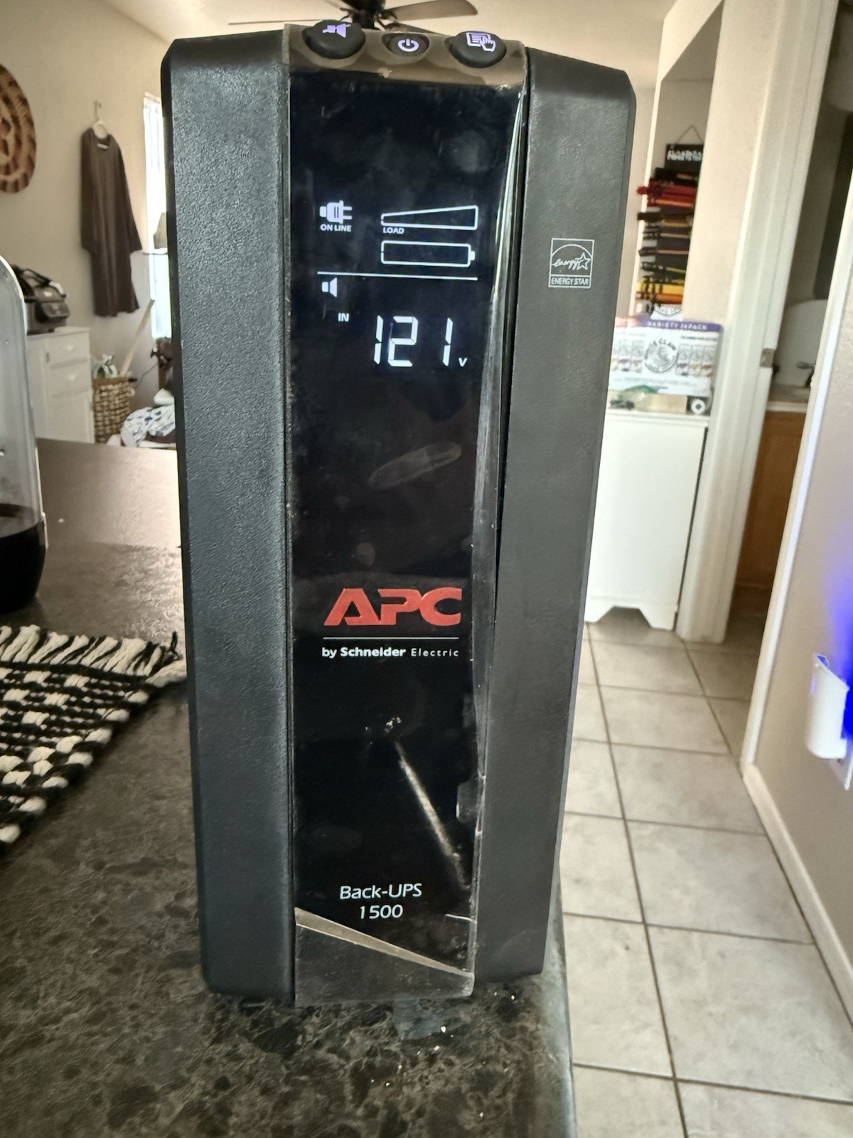 APC BACK-UPS BX-1500M BX1350M 1500VA Surge Protector Battery Backup Low Battery