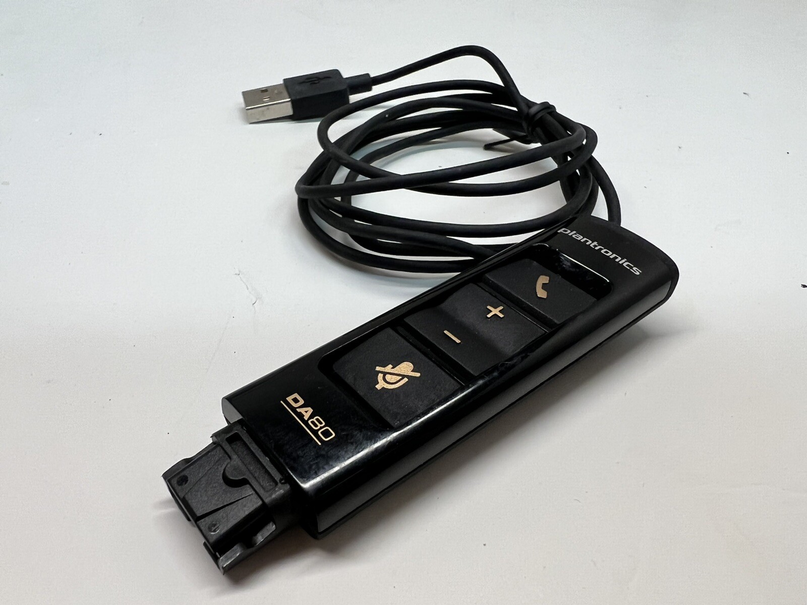 Plantronics DA80 USB Audio Processor Telephone Headset