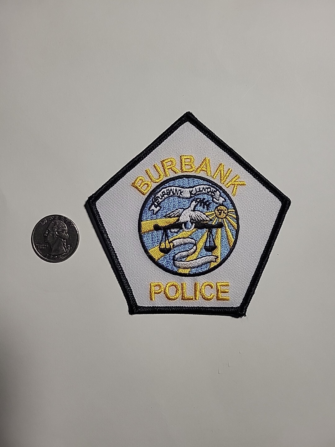 BURBANK ILLINOIS, IL, POLICE PATCH