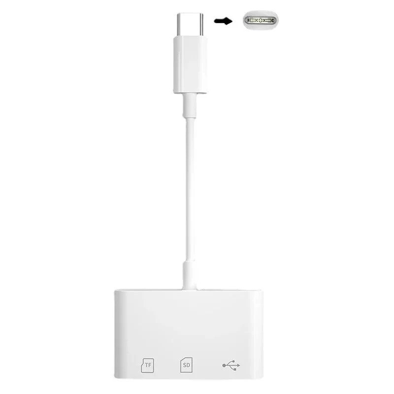 Type c Adapter TF CF sD Memory Card Reader OTG Writer Compact FlashUsB-C