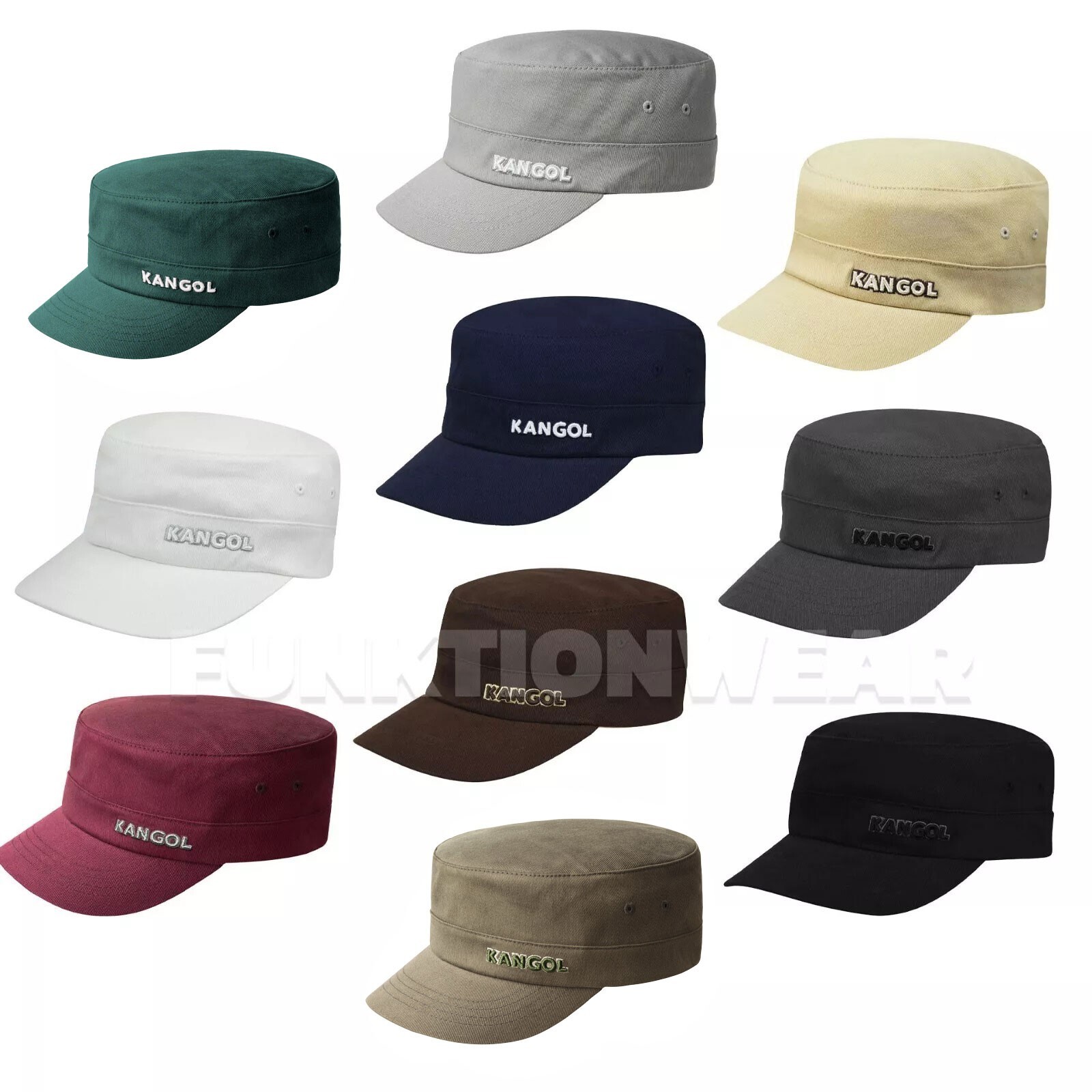 Kangol Cotton Twill Army Cap Flexfit | S/M, L/XL, XXL Brand New