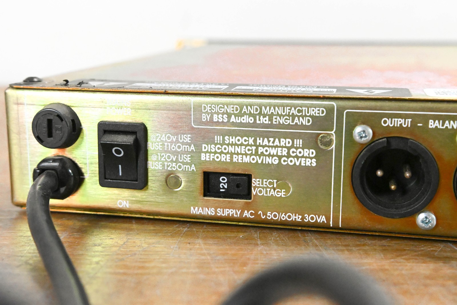 BSS DPR-404 4-Channel Compressor/De-Esser CG011TK