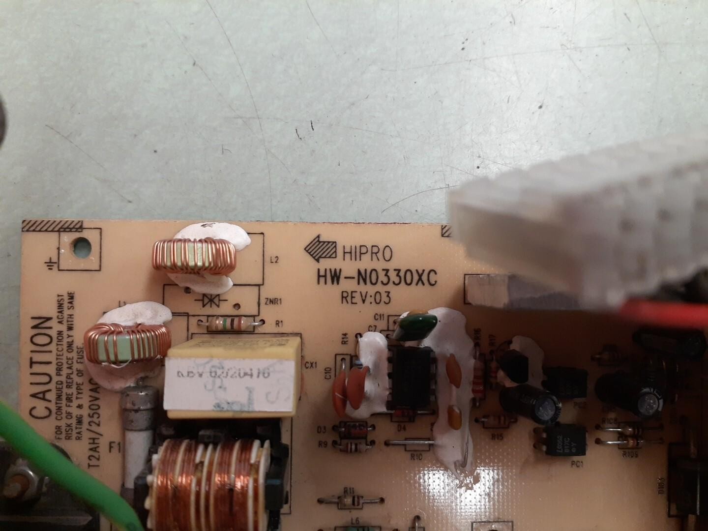 Hipro HW-N0330XC REV 03 Open Frame Power Supply HP-N0330XC REV 02 0950-3954