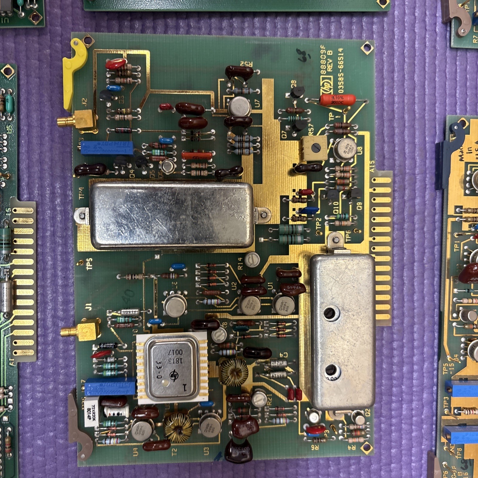 HP 03585 Circuit Cards For Spectrum Analyzer (Qty 7)