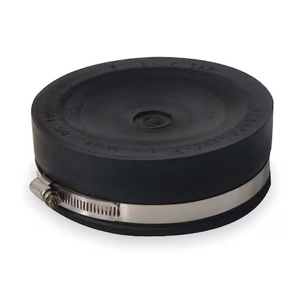 Zoro Select Qc-105 Flexible Cap,For Pipe Size 5"