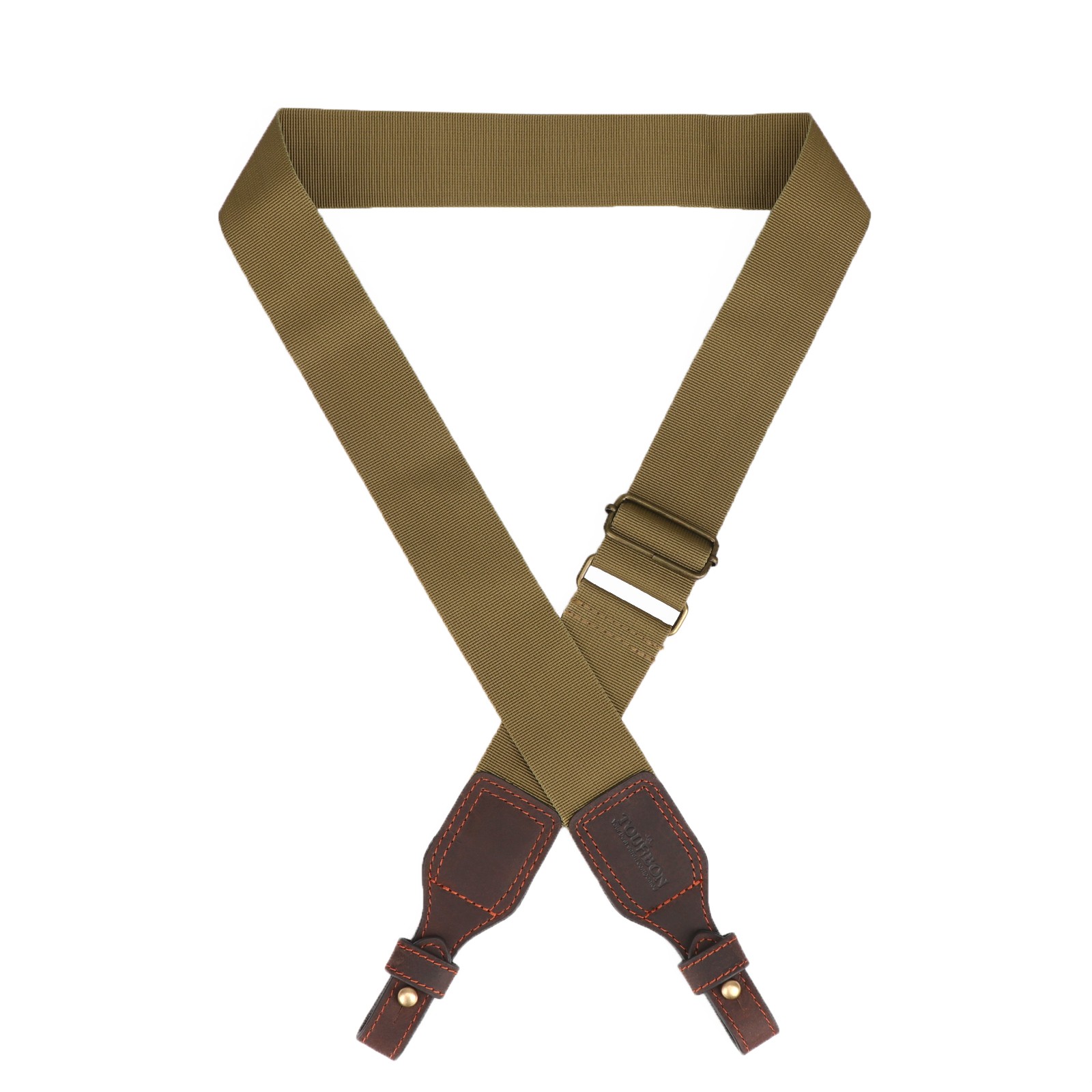 Tourbon Gun Sling Rifle Strap Webbing Leather Quick Release Shooting Adjustable