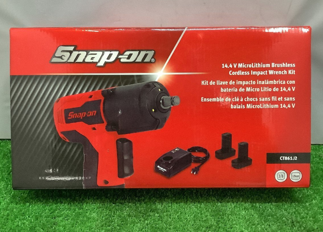 Snap-On CT861J2 Brushless Cordless Impact Wrench Kit Unused In Box