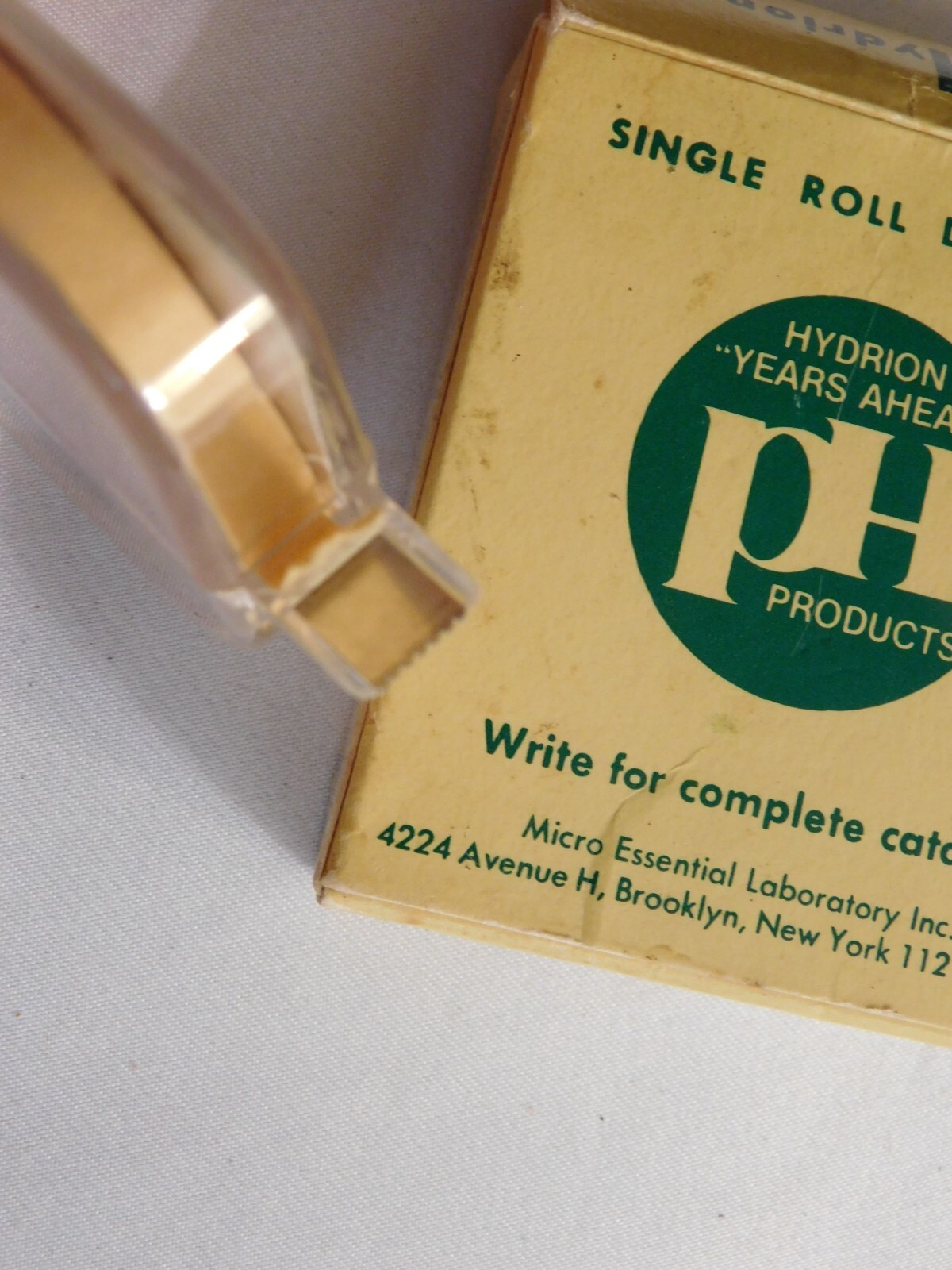 pHydrion Paper Roll Dispenser 4-9 Micro Essential Laboratory