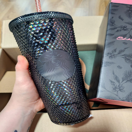 Starbucks Korea 2023 Blackpink Black Stud Coldcup 24oz - Authentic K-Edition