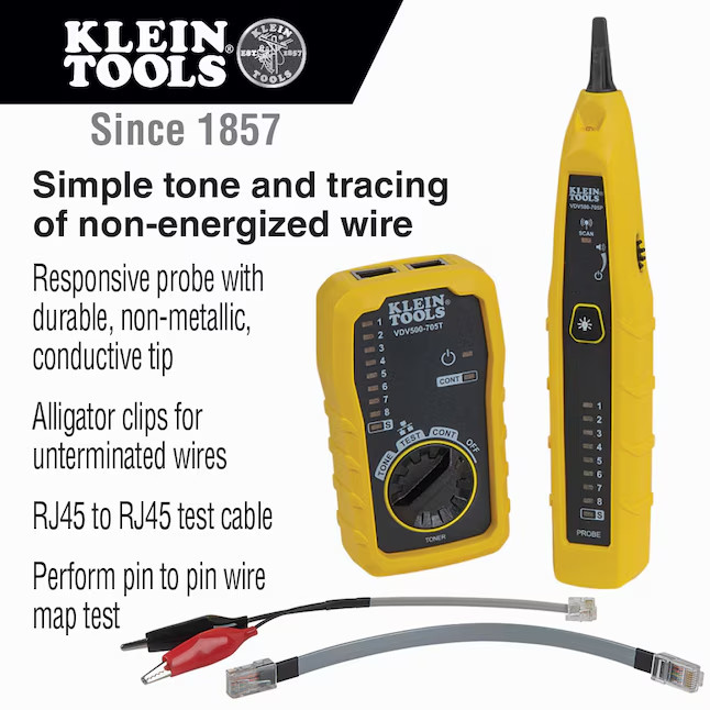 Klein Tools Tone and Probe Test and Trace Kit