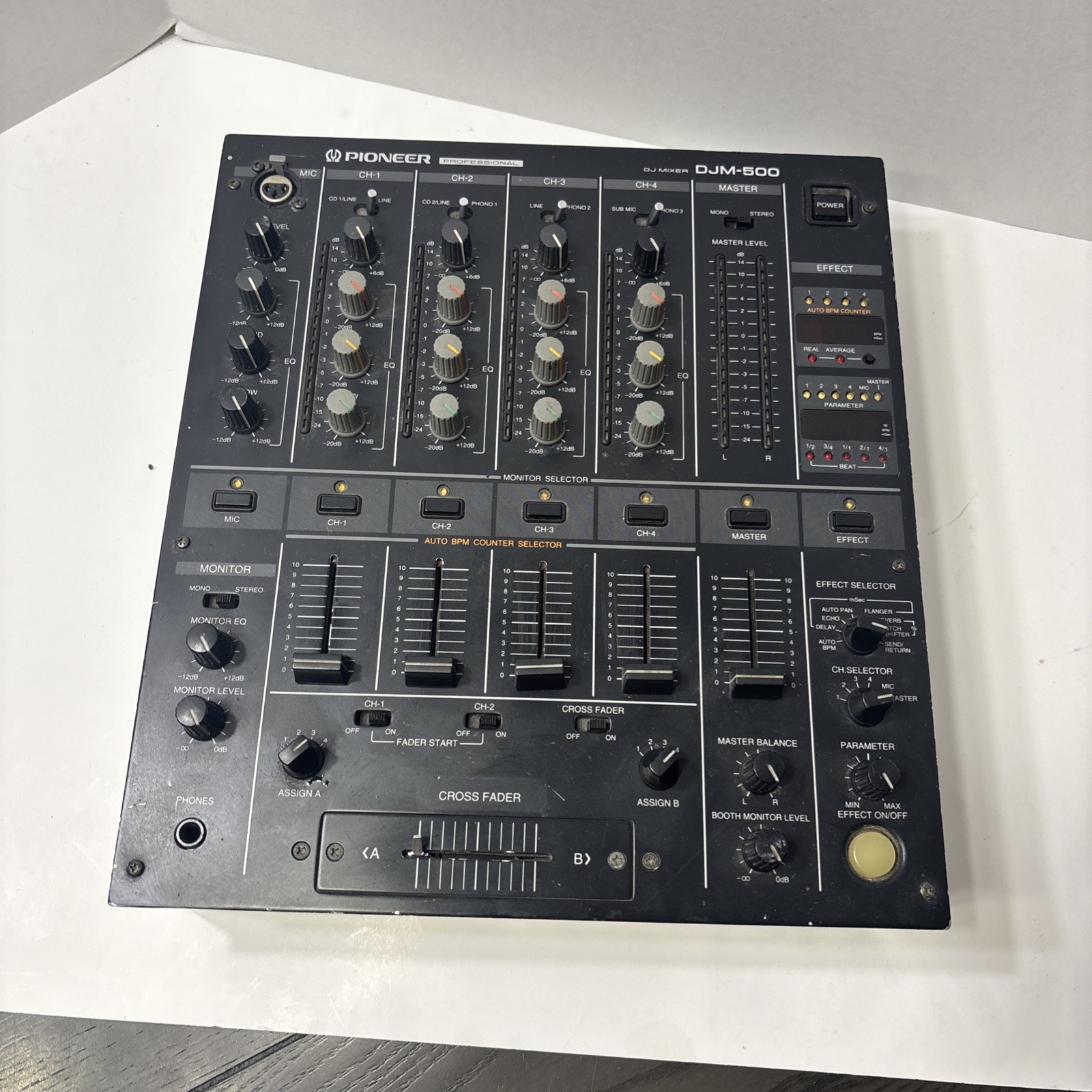Pioneer DJM-500 Mixer Professional With Cord Working