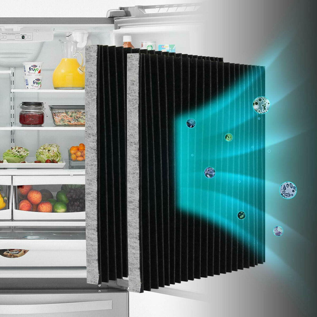 6-Pack Refrigerator Air Filter Replacement for Frigidaire & Electrolux EAFCBF