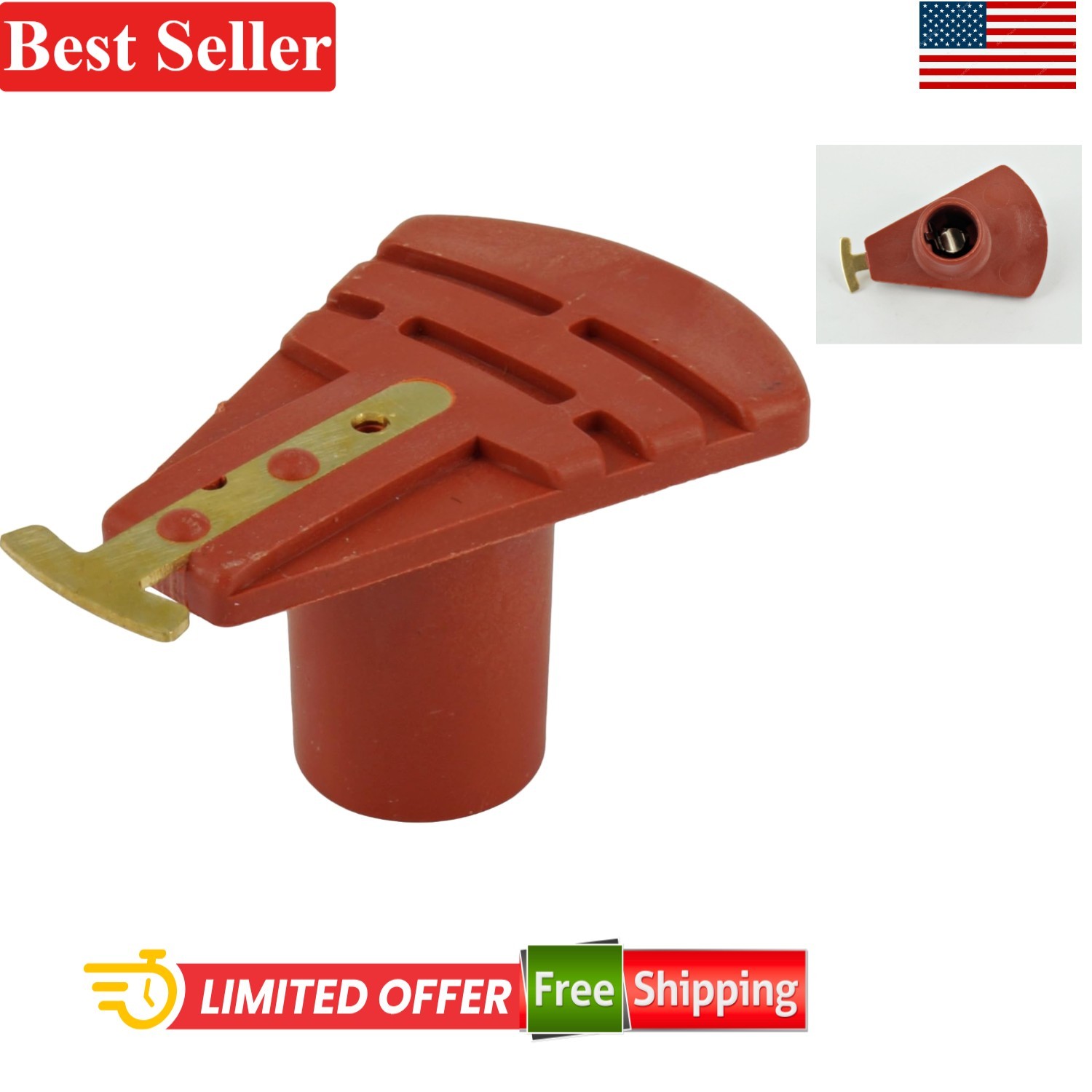 Distributor Rotor for Vehicle Fit D217 D217 3862 DR925 4R1053 0.81oz