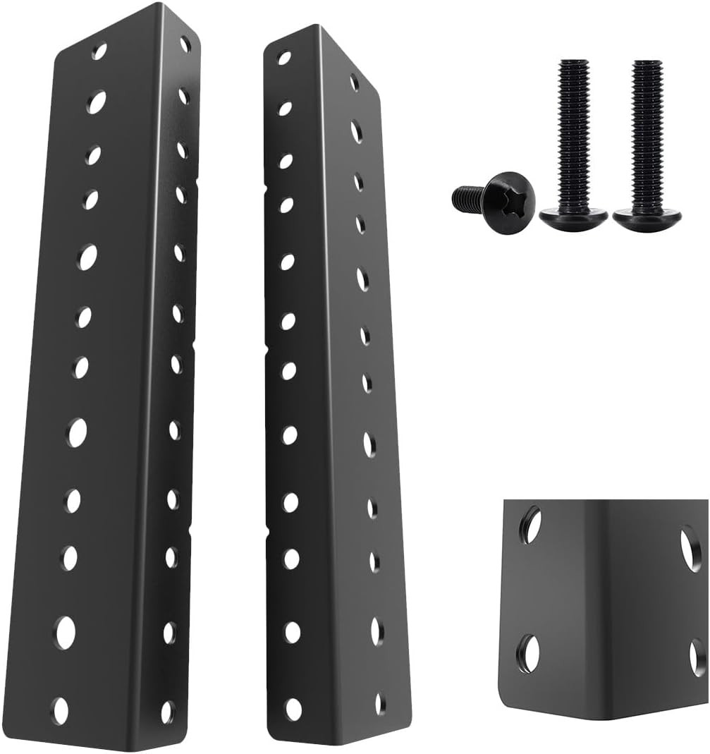 4U Rack Rails Kit with Hardware - 2 Pieces (4URR)