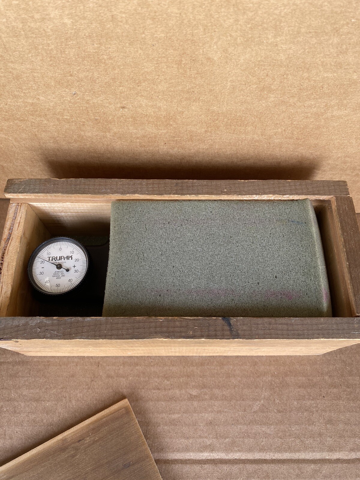 Trupak Magnetic Press Packing Paper Gauge Preowned
