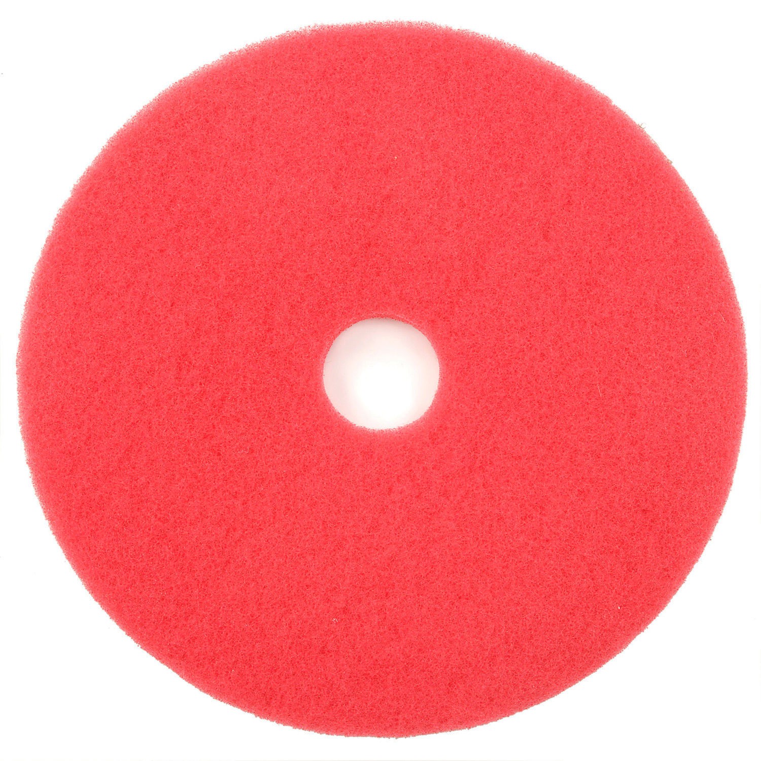 Global Industrial 22" Buffing Pad Red 5 Per Case