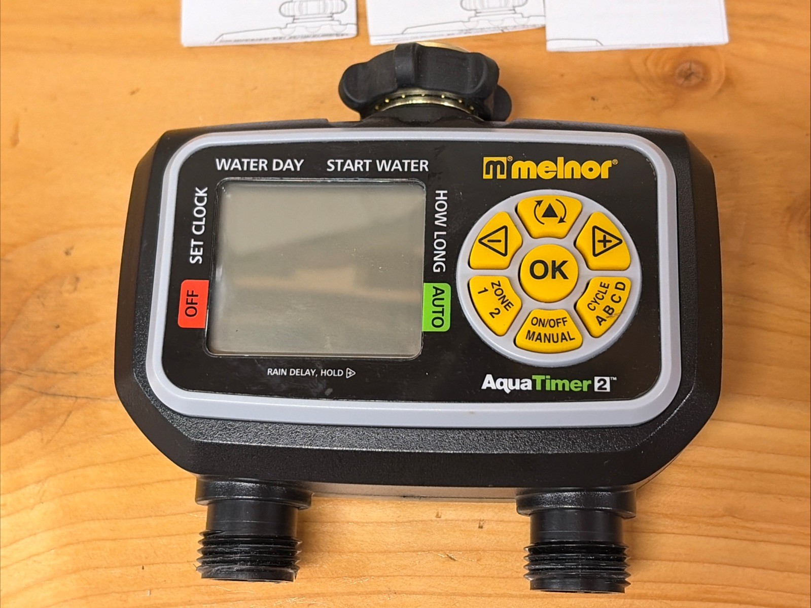 Melnor Aqua Timer 2 Zone Sprinkler Control Unit #3100