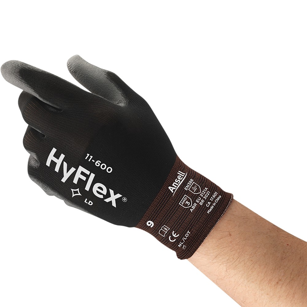 HyFlex 11600 Black NA/MX SIZE 7,0 AED-11-600BK-7