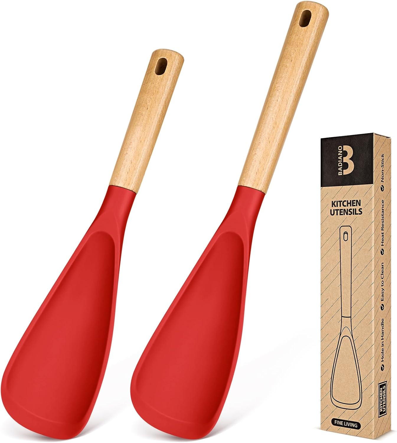 Multifunction Spoon for Nonstick Cookwares, Great for Cooking and Serving, Sturd