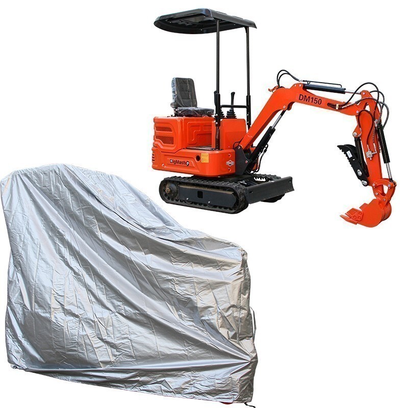 Full Cover For Mini Excavators Outdoor Waterproof UV Snow Dust Rain Resistant US
