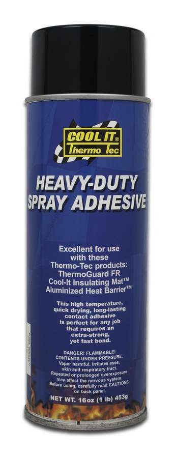 THERMO-TEC Heavy Duty Spray Adhesive 16 oz Aerosol for Strong Bonding